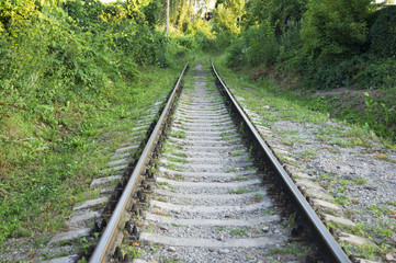 Fototapeta premium Рельсы