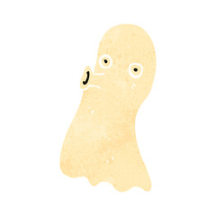 retro cartoon ghost