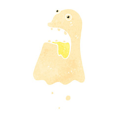 retro cartoon ghost