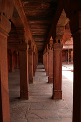 Im Red Fort in Agra