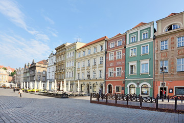 Fototapeta na wymiar Market square, Poznan, Poland