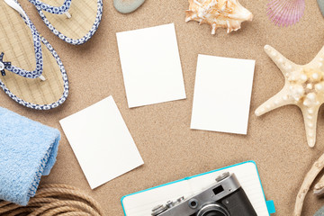 Travel and vacation photo frames and items