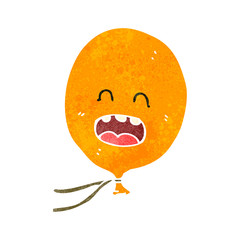 retro cartoon balloon