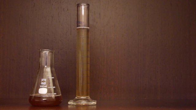 Ampolle di laboratorio