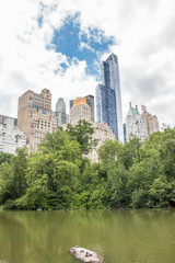 Fototapeta premium Panoramic View of Manhattan from the Central Park