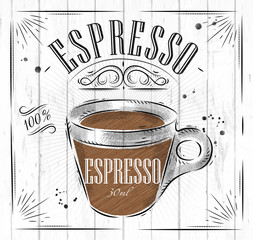Poster espresso