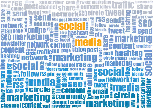 social media tagcloud
