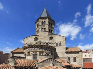 Basilique Notre-Dame-du-Port à Clermont-Ferrand - Puy-de-Dôme - Auvergne