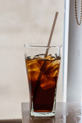 Drink on a white background