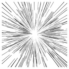 illustration vector abstract radial speed motion black lines ,st
