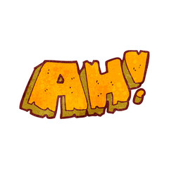 retro cartoon comic book shout