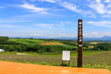 かみふらの八景のひとつ深山峠