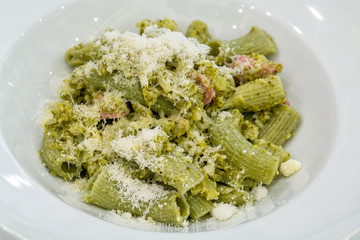 green pasta