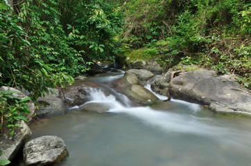Beautiful waterfall , Thailand