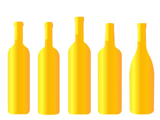 Golden Bottles of Wines of the World