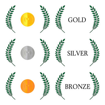 Laurel Wreath Medals 1