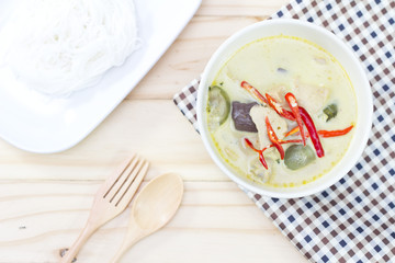 Green Curry Chicken