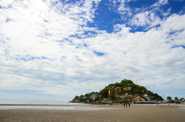 Mountain near by the sea