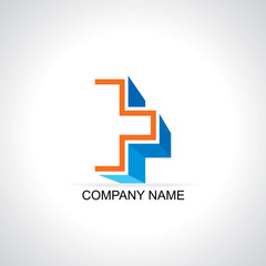 creative company logo concept vector illustration