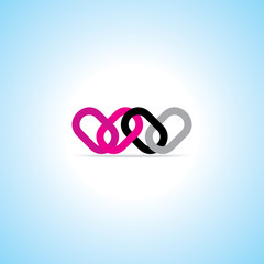 creative chain concept vector illustration 