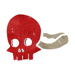 retro cartoon mask