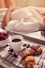 Healthy and tasty breakfast