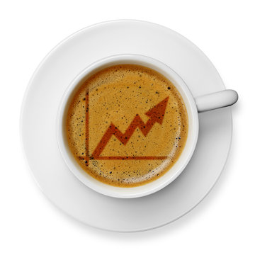 Growing chart on coffee