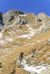 frühwinterliche Wanderung im Hochgebirge