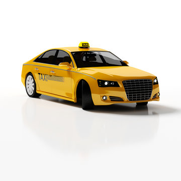 Yellow Taxi. © Donjiy