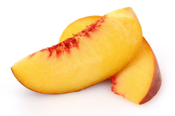 sliced peach