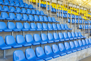 Obraz premium siedzenia stadionowe