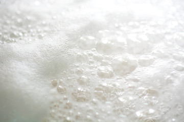 Fototapeta na wymiar bubbles from boiling water