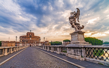 Fototapeta na wymiar Castel Sant'Angelo Rome