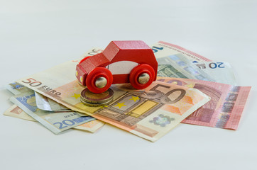 money and car concept