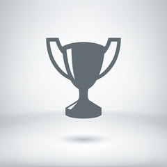 Vector trophy cup icon