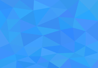 stock polygon background blue