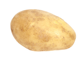 Potato isolated on white background