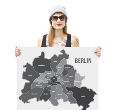 Karte Berlin