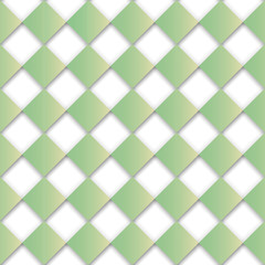 Seamless abstract volumetric plaid pattern