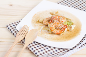Fried shrimp