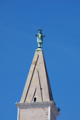 Fototapeta na wymiar Kirche Sv. Klementa (St. Clementa) in Piran