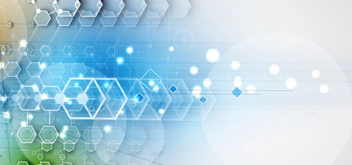 Obraz premium abstract technology background Business & development direction