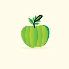 creative apple vector illustration 