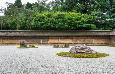 京都　龍安寺　石庭