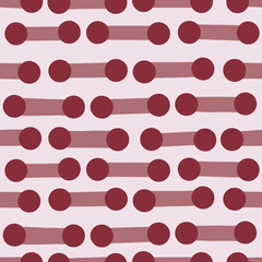 Abstract circles background. Seamless pattern. Vector. 抽象的な丸のパターン