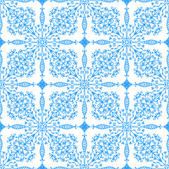 Hand drawn seamless pattern