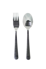 Spoon and fork