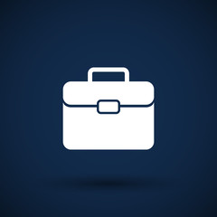 suitcase icon travel business sign symbol