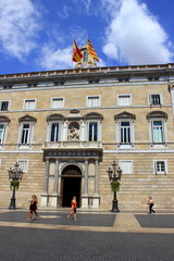 Generalitat de Catalunya im Barri Gotic in Barcelona