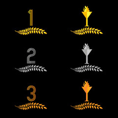 Finishing Places Laurel Wreaths 4